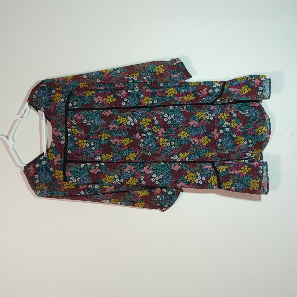 Anne Taylor Loft Floral Midi (L)